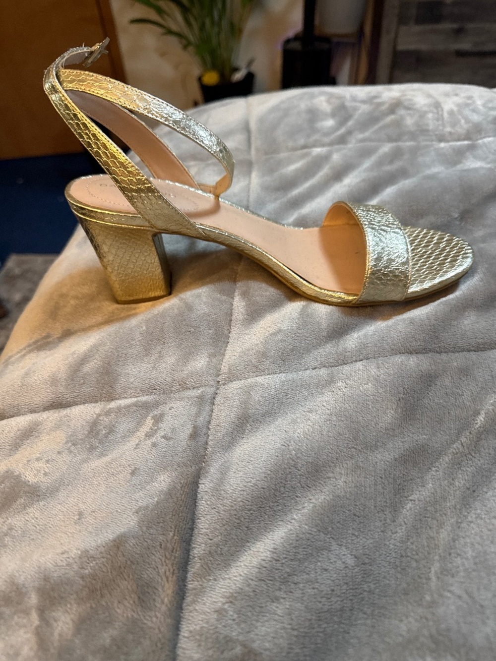 Bandolino Gold Sandal